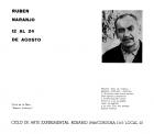Presentación de la exposición de Rubén Naranjo