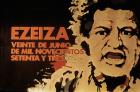 Dibujo de Juan Pablo Renzi para "Ezeiza. 20 de junio de 1973"