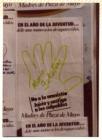 Campaña “Dele una mano a los desaparecidos&quot;, detalle de hojas-afiches de manos. 