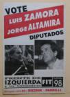 Vote Luis Zamora, Jorge Altamira diputados