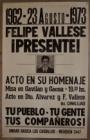 Felipe Vallese ¡Presente! 